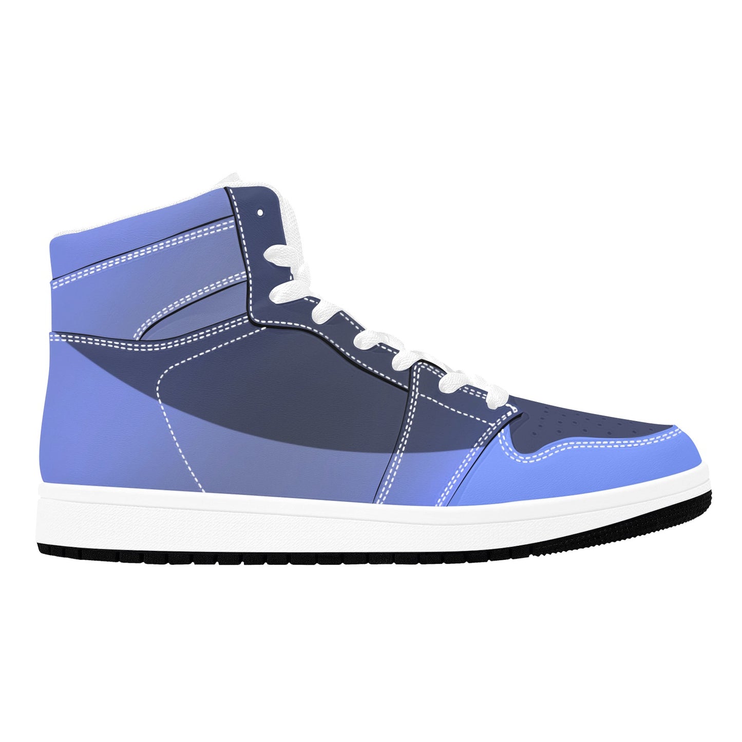 Blue High Top Sneakers Blue Colors High Top Sneakers Men's High Top Sneakers