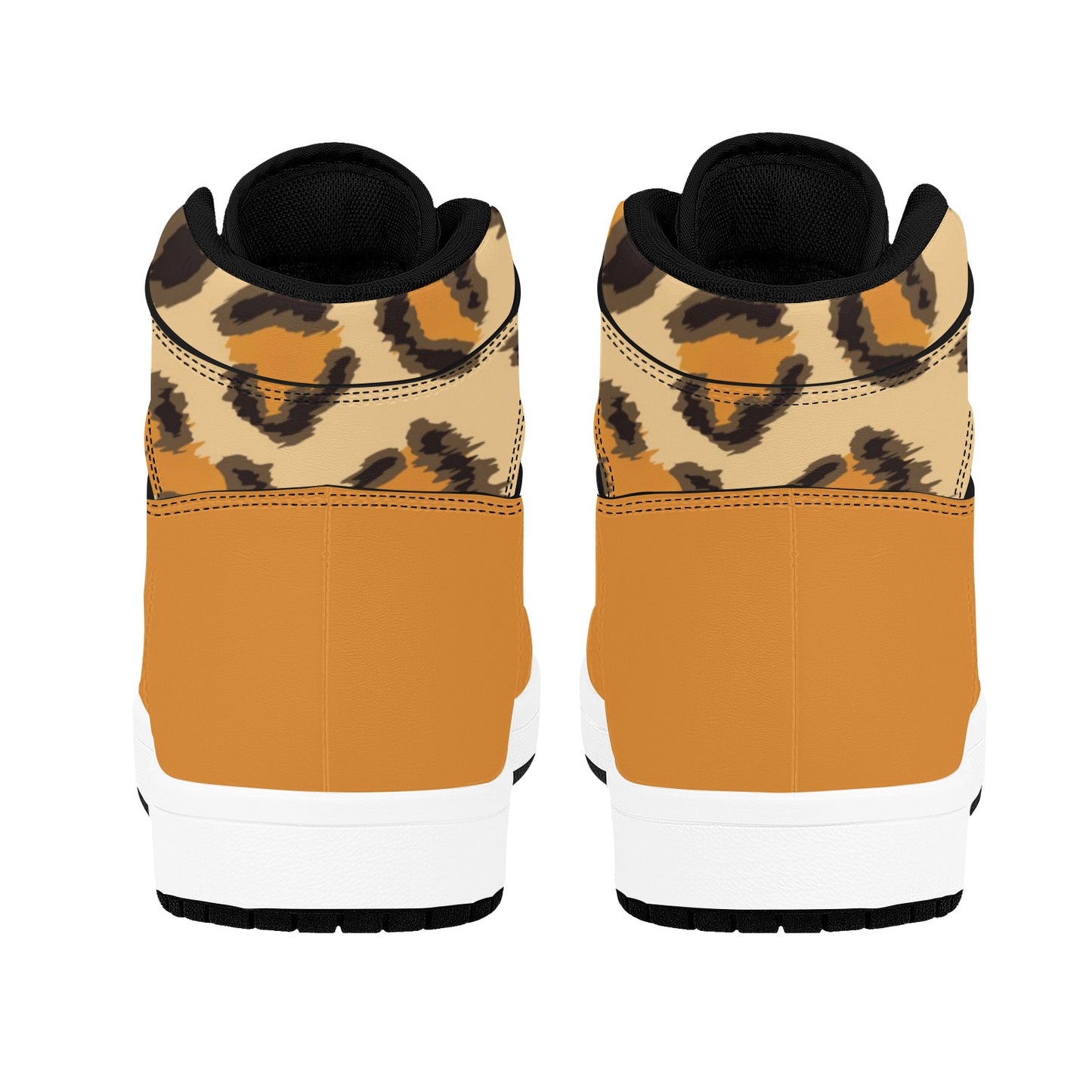 High Top Sneakers Men's High Top Sneakers Leopard Print Men's High Top Sneakers