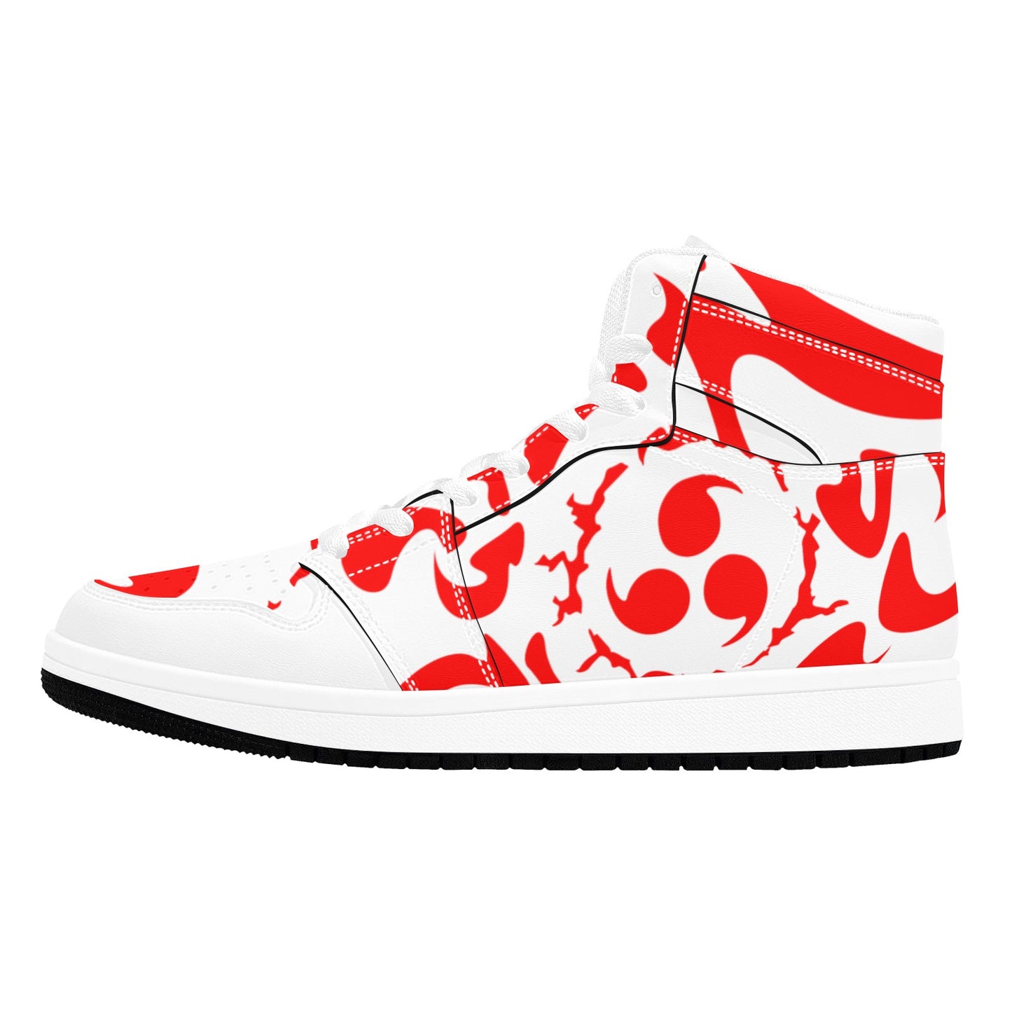 White High Top Sneakers, White Sneakers Shoes for Men, White Sneakers and Athletic Shoes, Custom Men Sneakers, Can Be Customized Sneakers Shoes