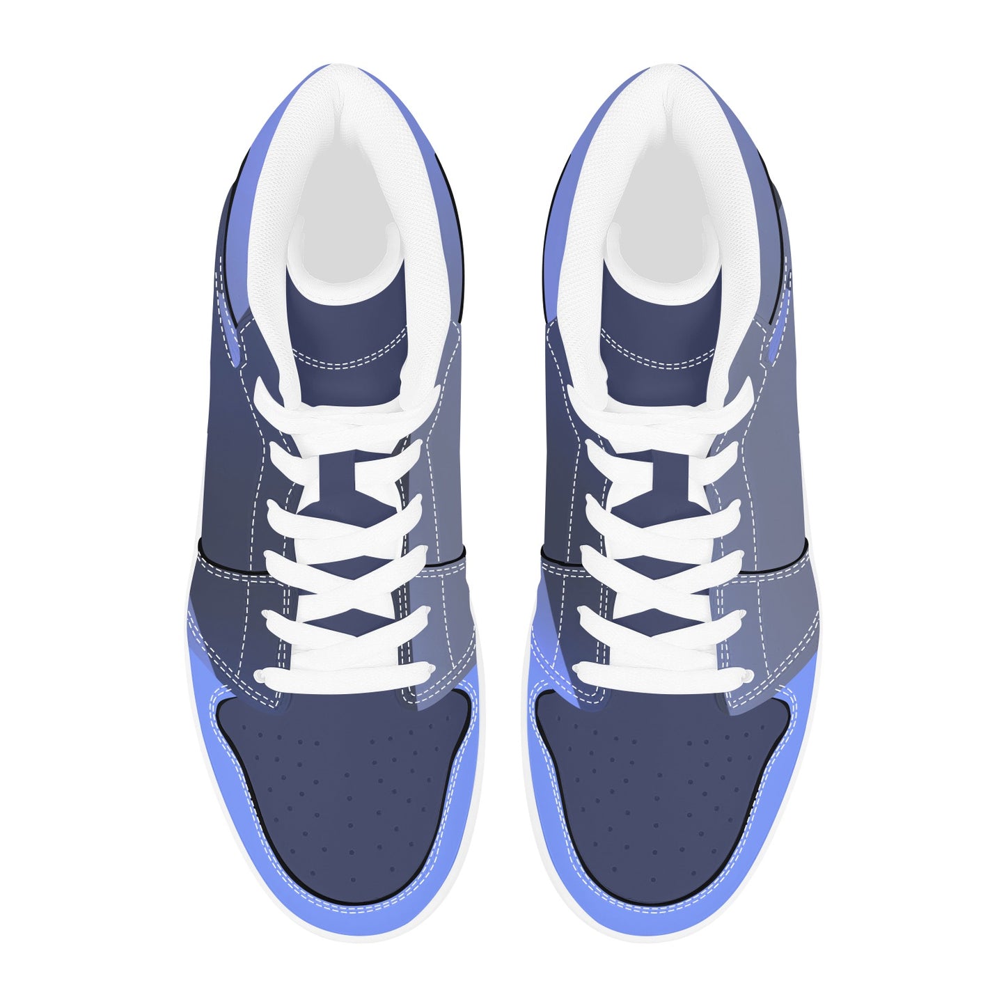 Blue High Top Sneakers Blue Colors High Top Sneakers Men's High Top Sneakers