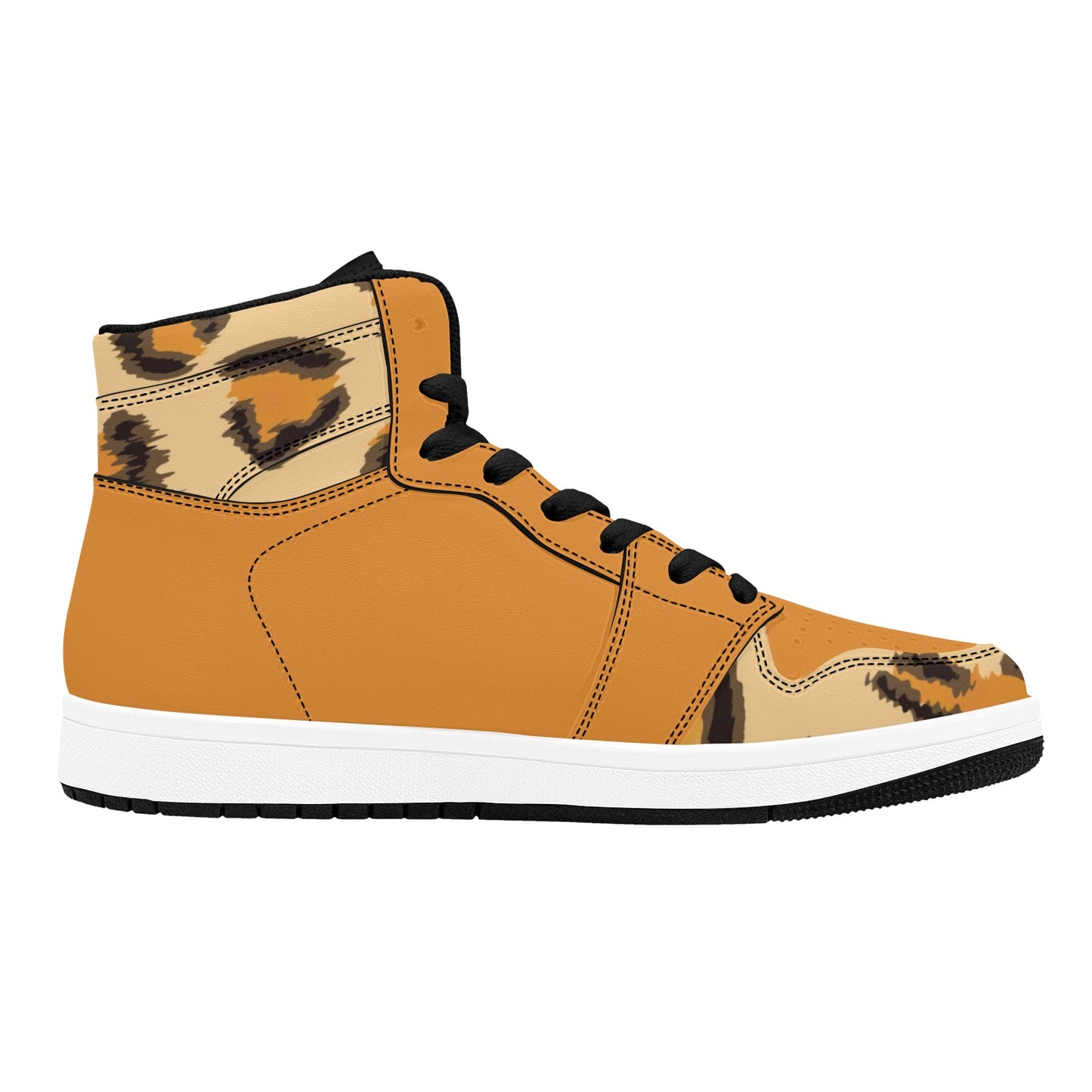 High Top Sneakers Men's High Top Sneakers Leopard Print Men's High Top Sneakers