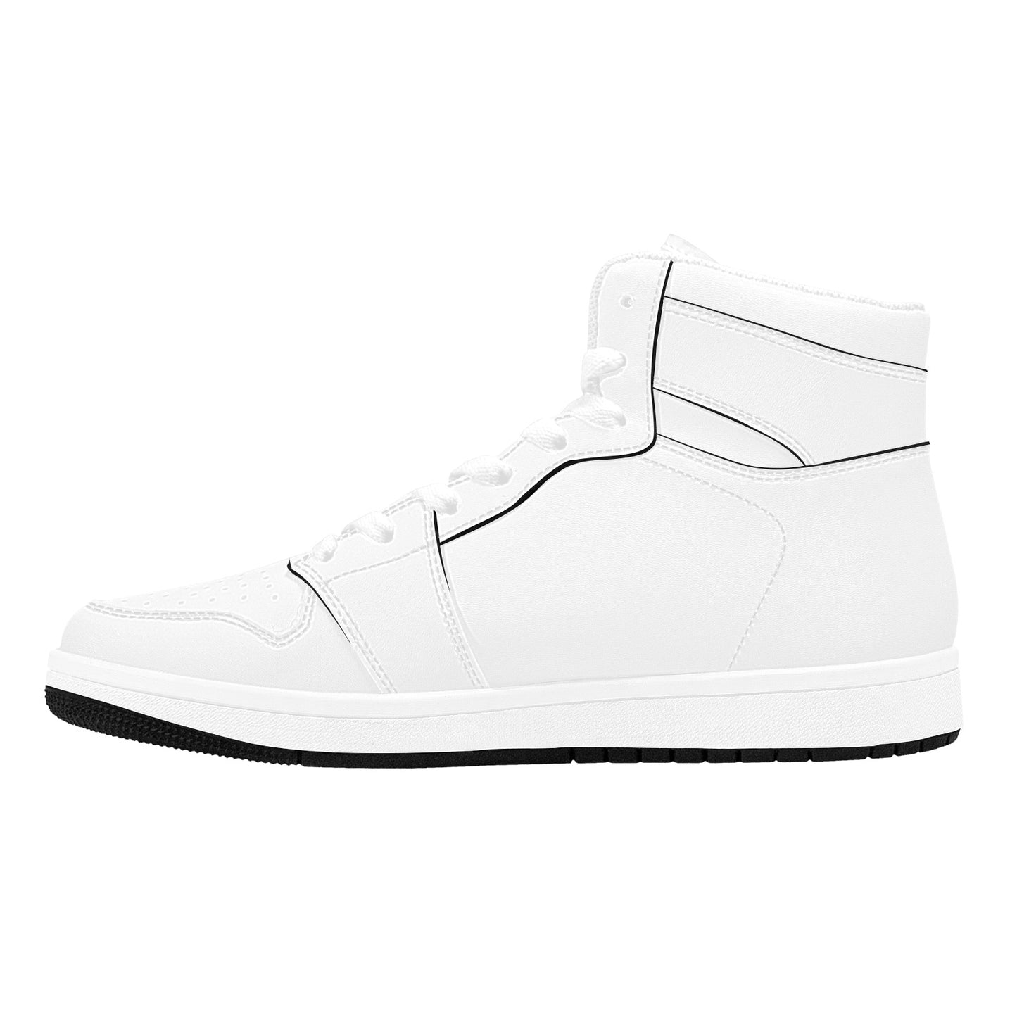 White High Top Sneakers Anime Inspired High Top Sneakers Men's High Top Sneakers