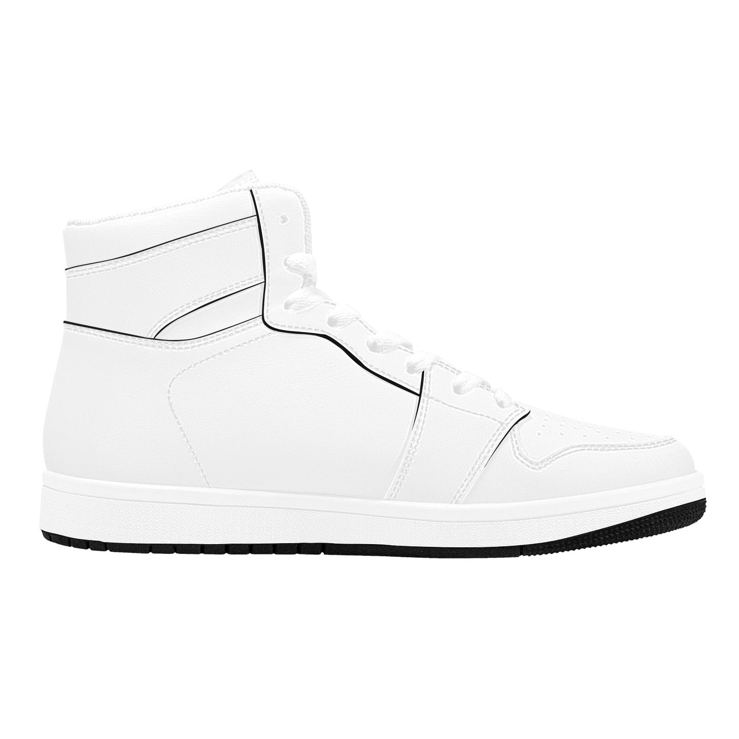 White High Top Sneakers Anime Inspired High Top Sneakers Men's High Top Sneakers