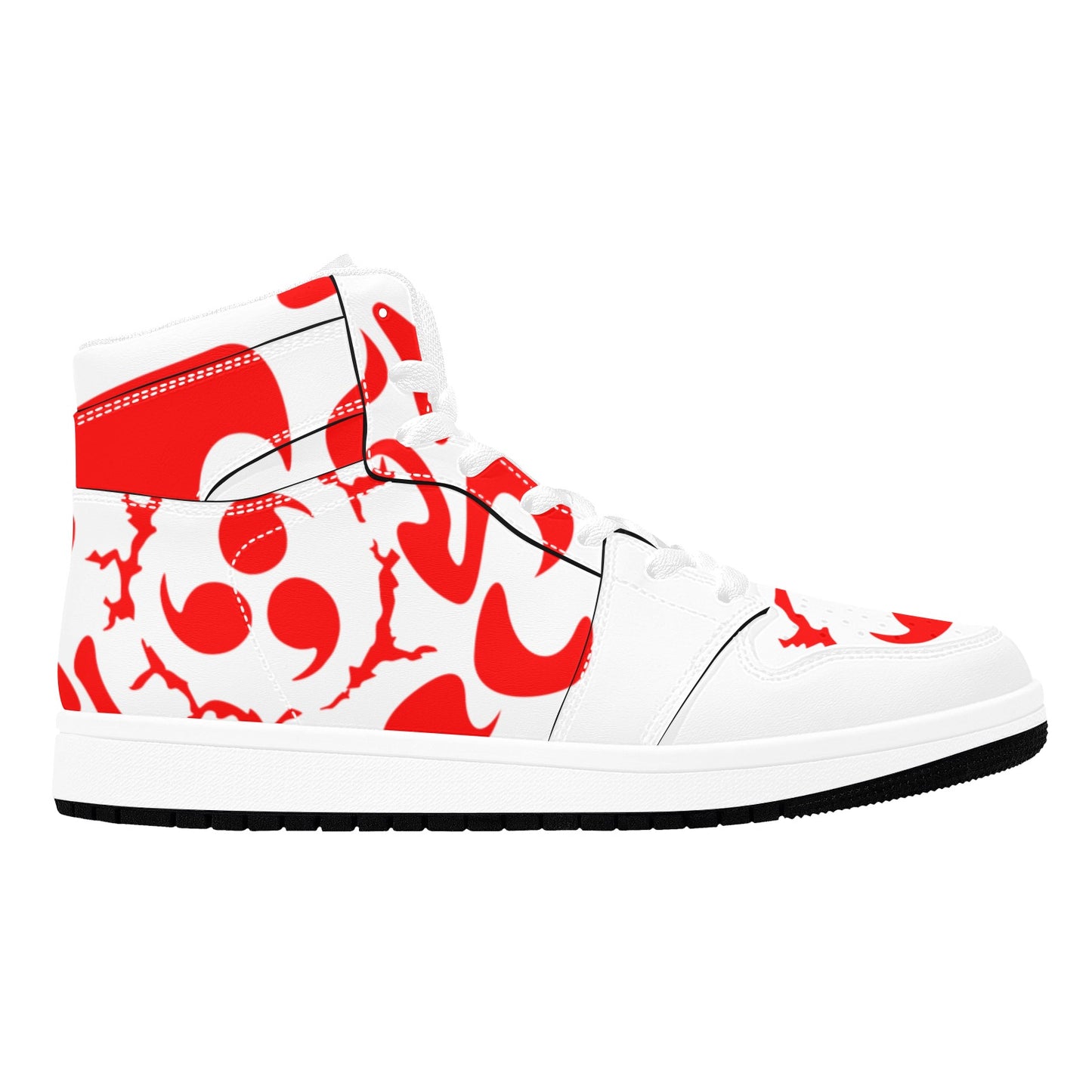 White High Top Sneakers, White Sneakers Shoes for Men, White Sneakers and Athletic Shoes, Custom Men Sneakers, Can Be Customized Sneakers Shoes