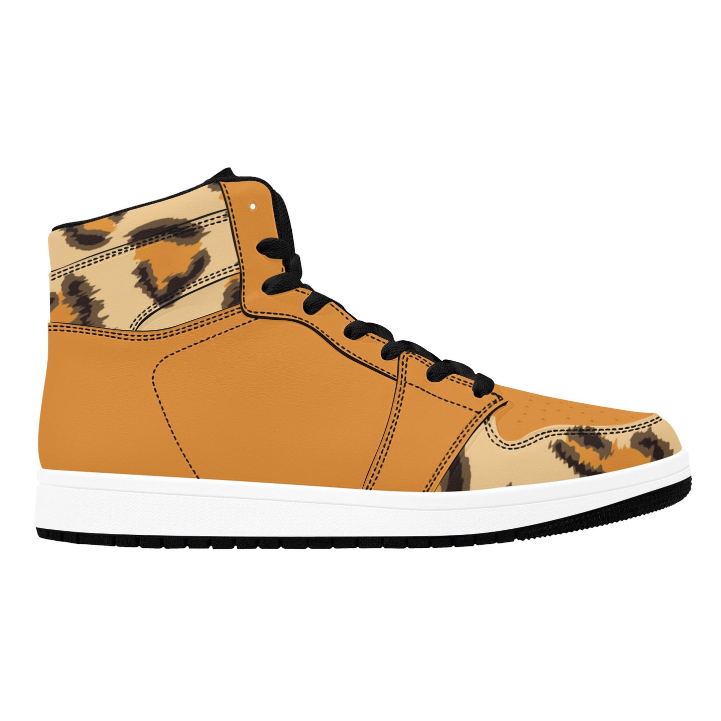 High Top Sneakers Men's High Top Sneakers Leopard Print Men's High Top Sneakers